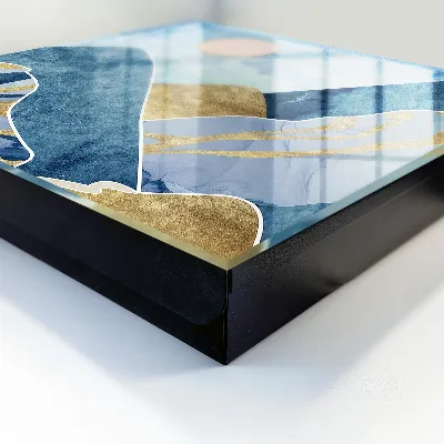 Mountain landscape Wall mounted key box