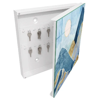 Mountain landscape Wall mounted key box