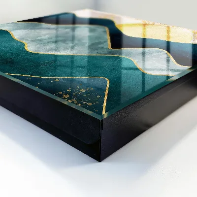 Mountain abstraction Key cabinet