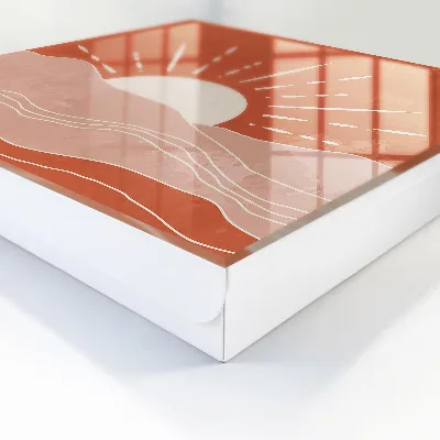Orange dawn Wall mounted key box