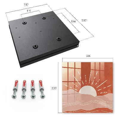 Orange dawn Wall mounted key box