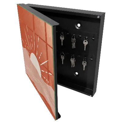 Orange dawn Wall mounted key box