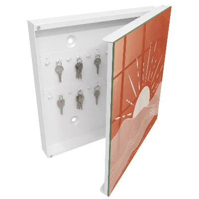 Orange dawn Wall mounted key box