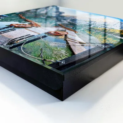 Mountain landscape Key cabinet