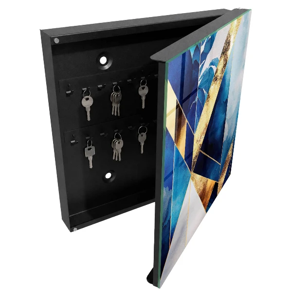 Blue elegance Wall mounted key box