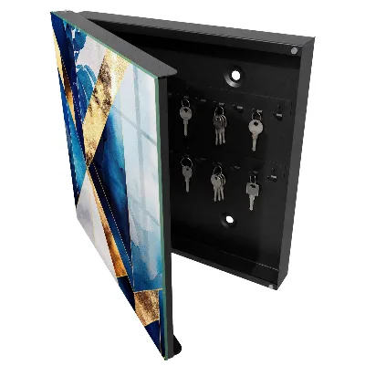 Blue elegance Wall mounted key box