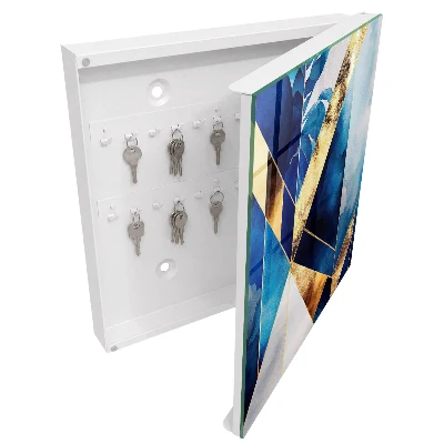 Blue elegance Wall mounted key box