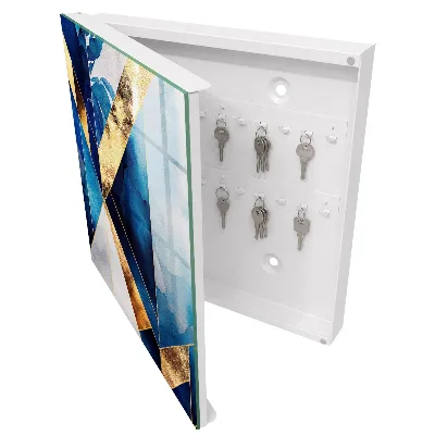 Blue elegance Wall mounted key box