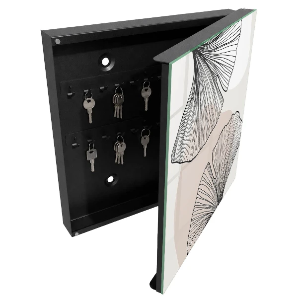 Black leaves Key cabinet