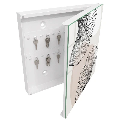 Black leaves Key cabinet
