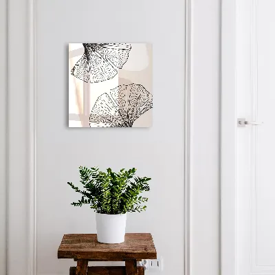 Black leaves Key cabinet