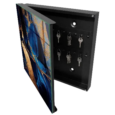 Night marble Key box for wall