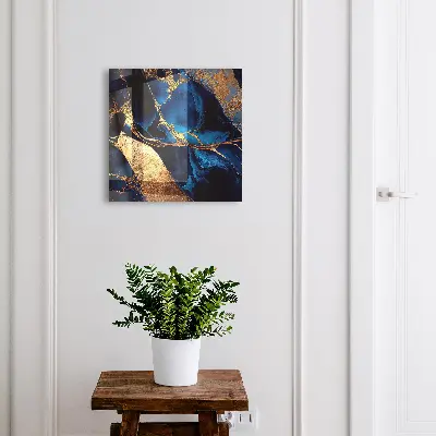 Night marble Key box for wall