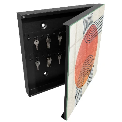 Geometric lines Key cabinet