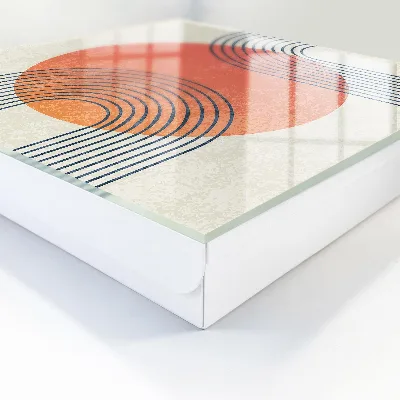 Geometric lines Key cabinet