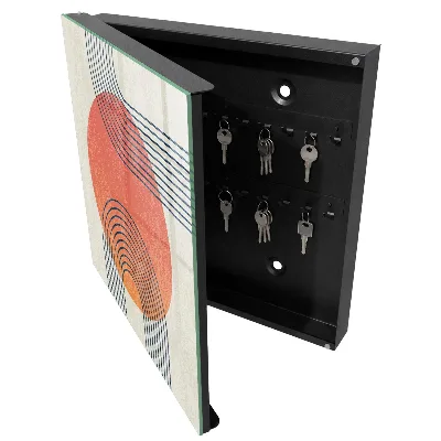 Geometric lines Key cabinet