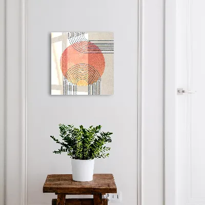 Geometric lines Key cabinet