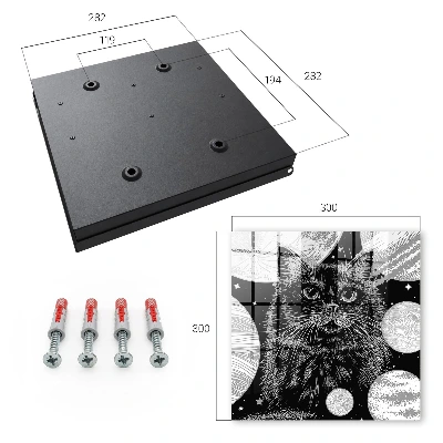 Cosmic cat Key box for wall