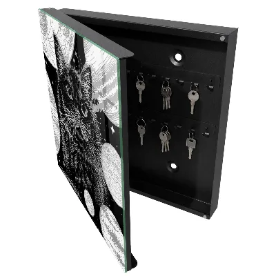 Cosmic cat Key box for wall