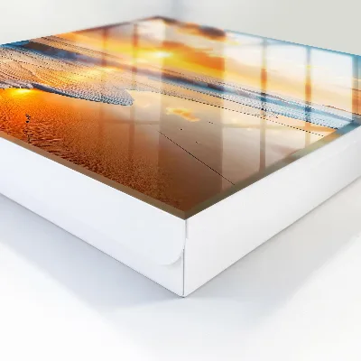 Ocean sunset Wall mounted key box