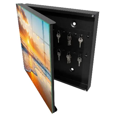 Ocean sunset Wall mounted key box