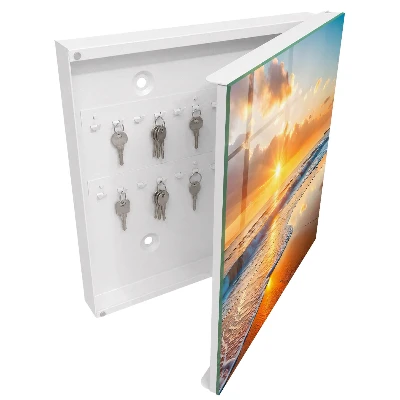 Ocean sunset Wall mounted key box