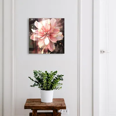 Pink flower Key cabinet