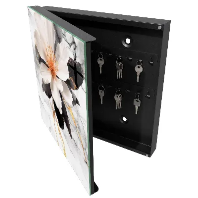 Floral grace Key box for wall