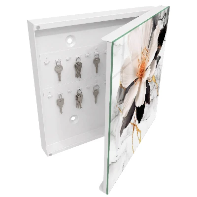 Floral grace Key box for wall
