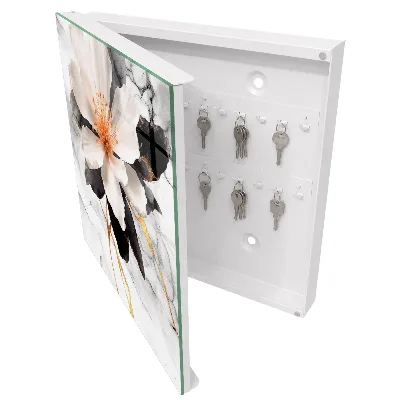 Floral grace Key box for wall
