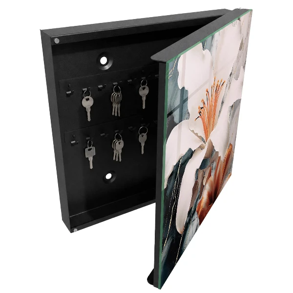 Floral elegance Wall mounted key box