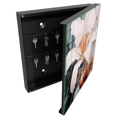 Floral elegance Wall mounted key box