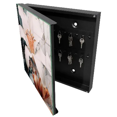 Floral elegance Wall mounted key box
