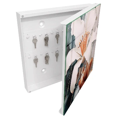 Floral elegance Wall mounted key box