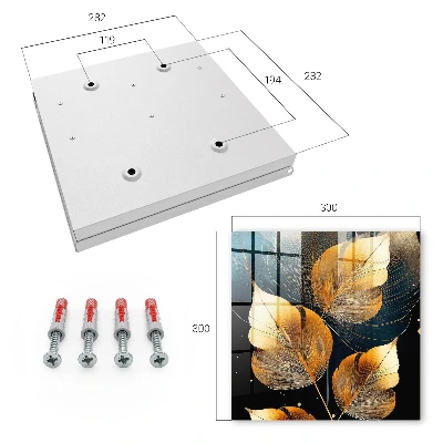 Leaves elegance Key cabinet