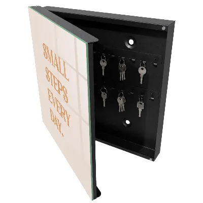 Daily motivation Key box for wall