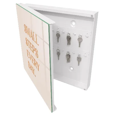 Daily motivation Key box for wall