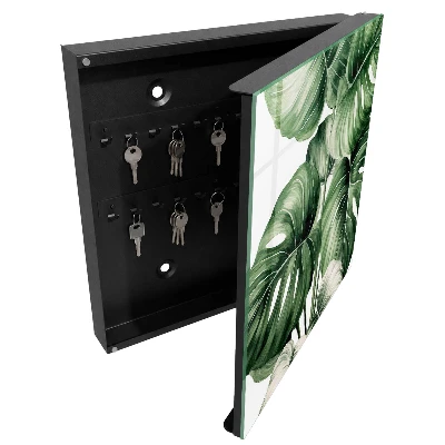 Green leaves Wall mounted key box
