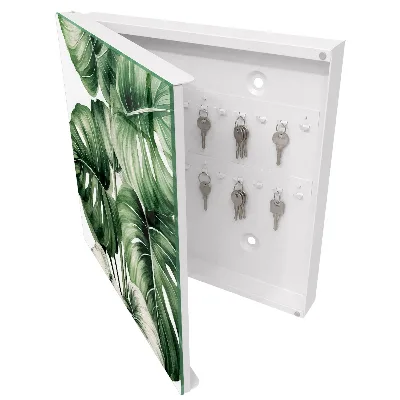 Green leaves Wall mounted key box