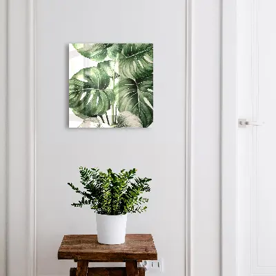 Green leaves Wall mounted key box