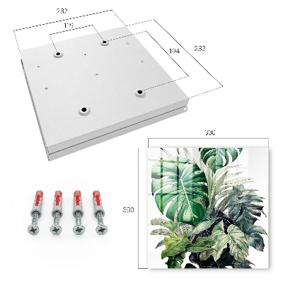 Leaves exoticism Key cabinet