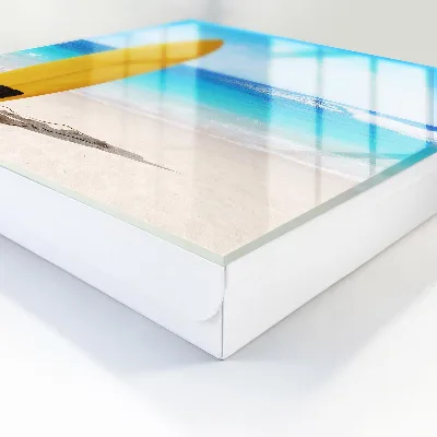 Surfing paradise Key box for wall