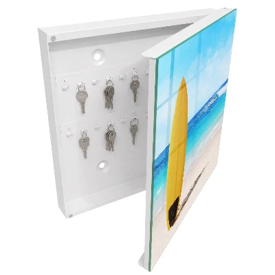 Surfing paradise Key box for wall