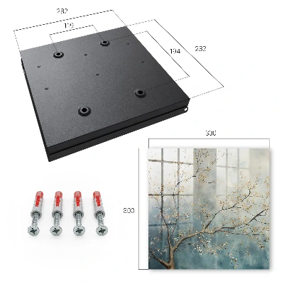 Nature relaxation Wall mounted key box