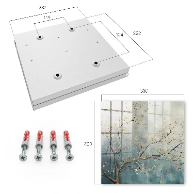 Nature relaxation Wall mounted key box