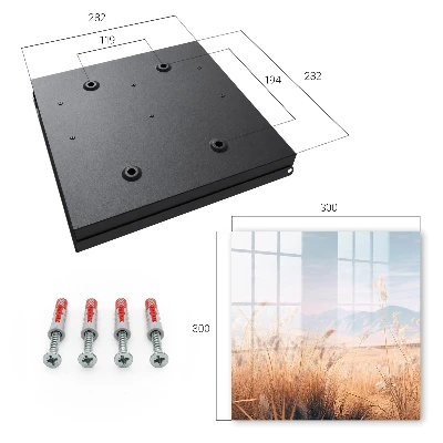 Grasses landscape Key cabinet
