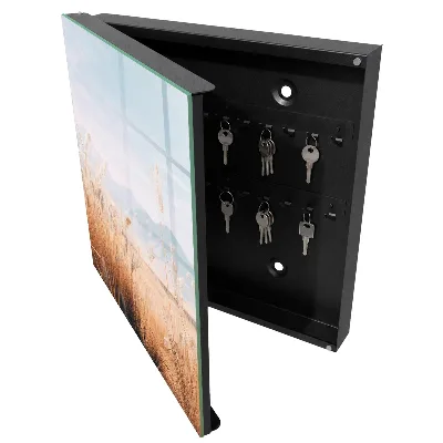 Grasses landscape Key cabinet