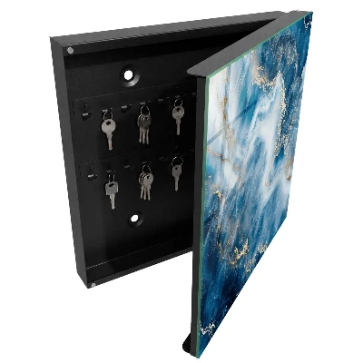 Dreamy abstraction Key box for wall