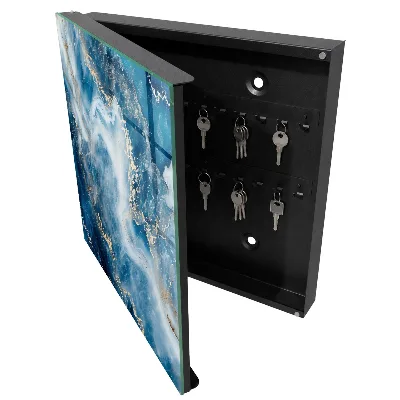 Dreamy abstraction Key box for wall