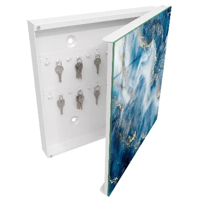 Dreamy abstraction Key box for wall